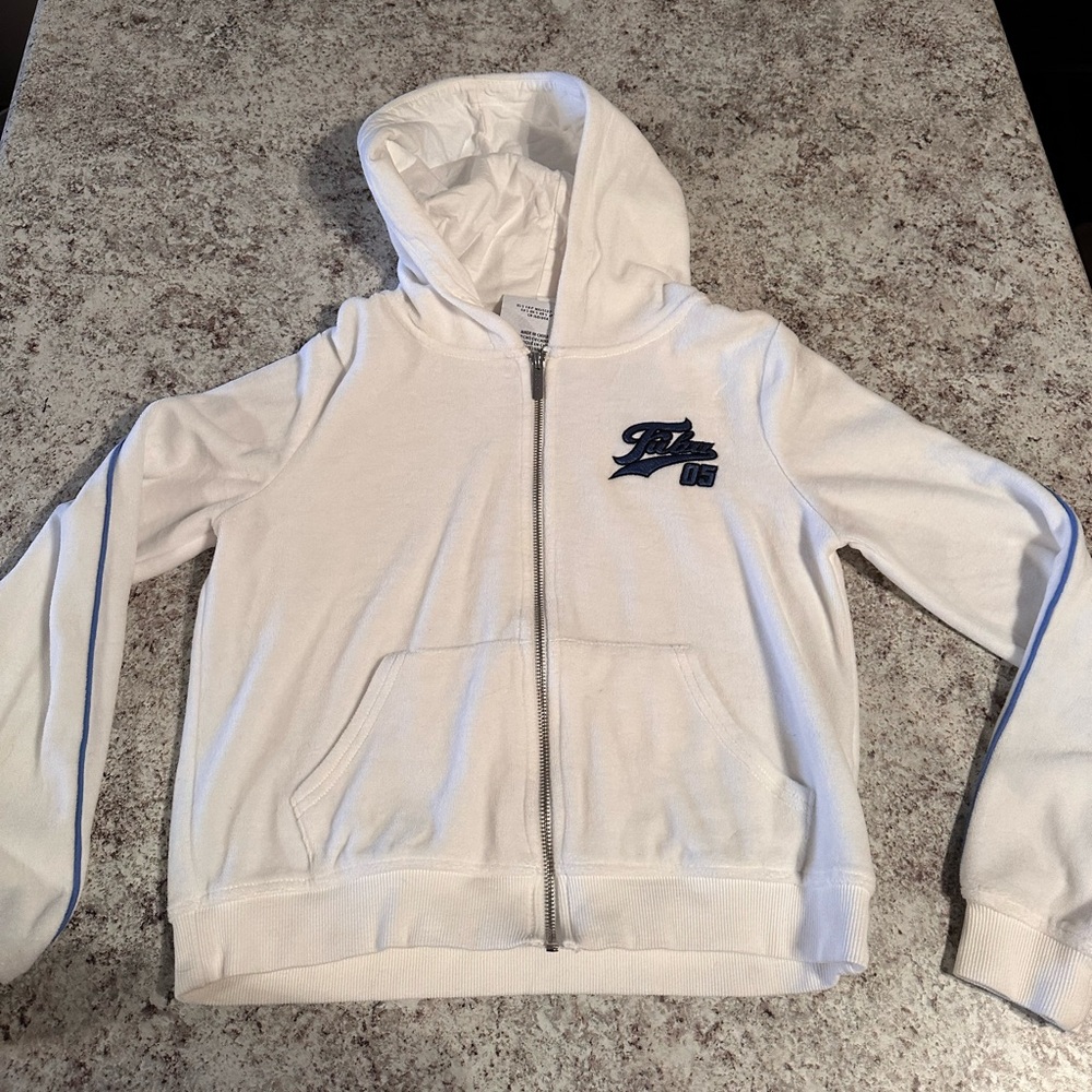 Fubu cropped zip up